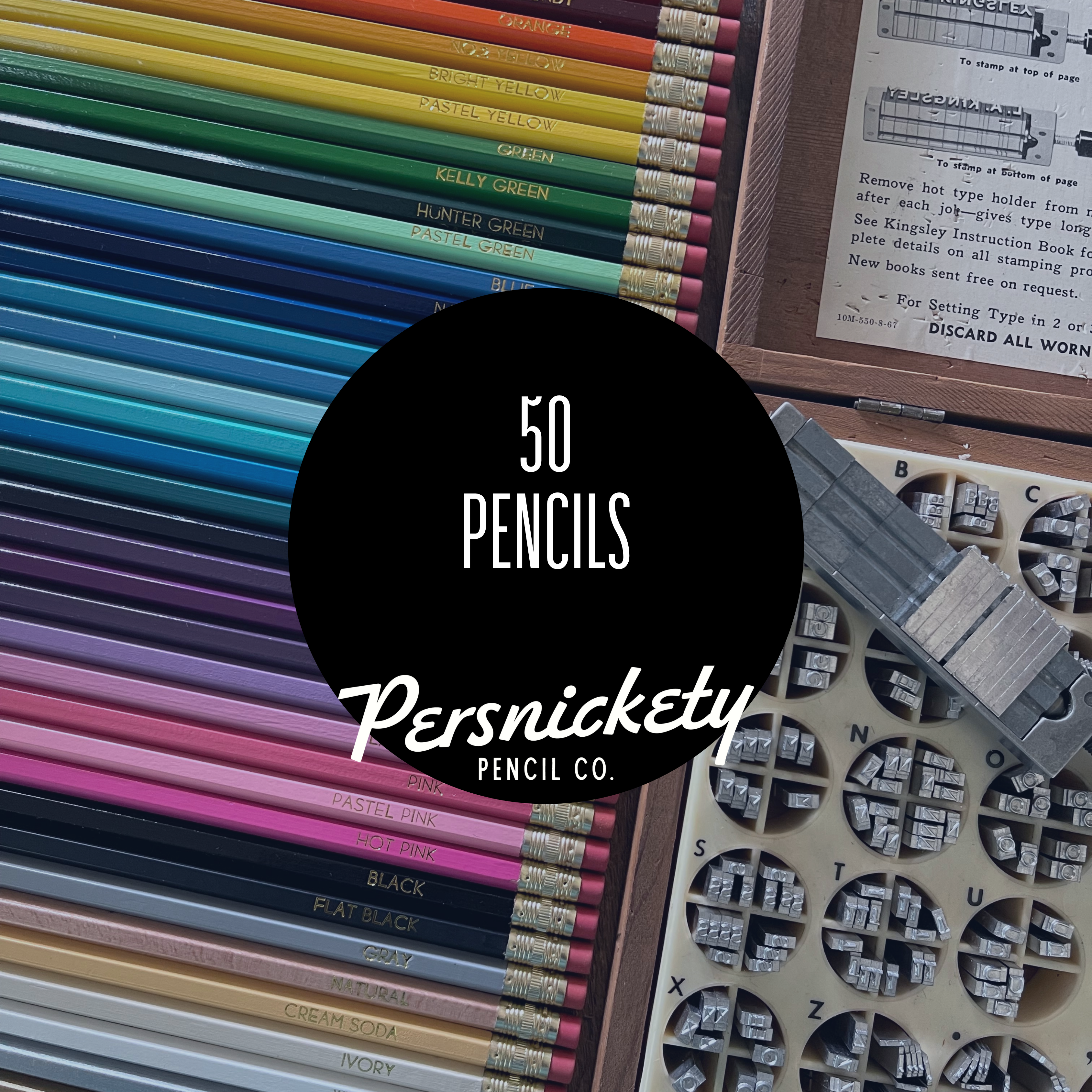 50 Pencils - Bulk Pack