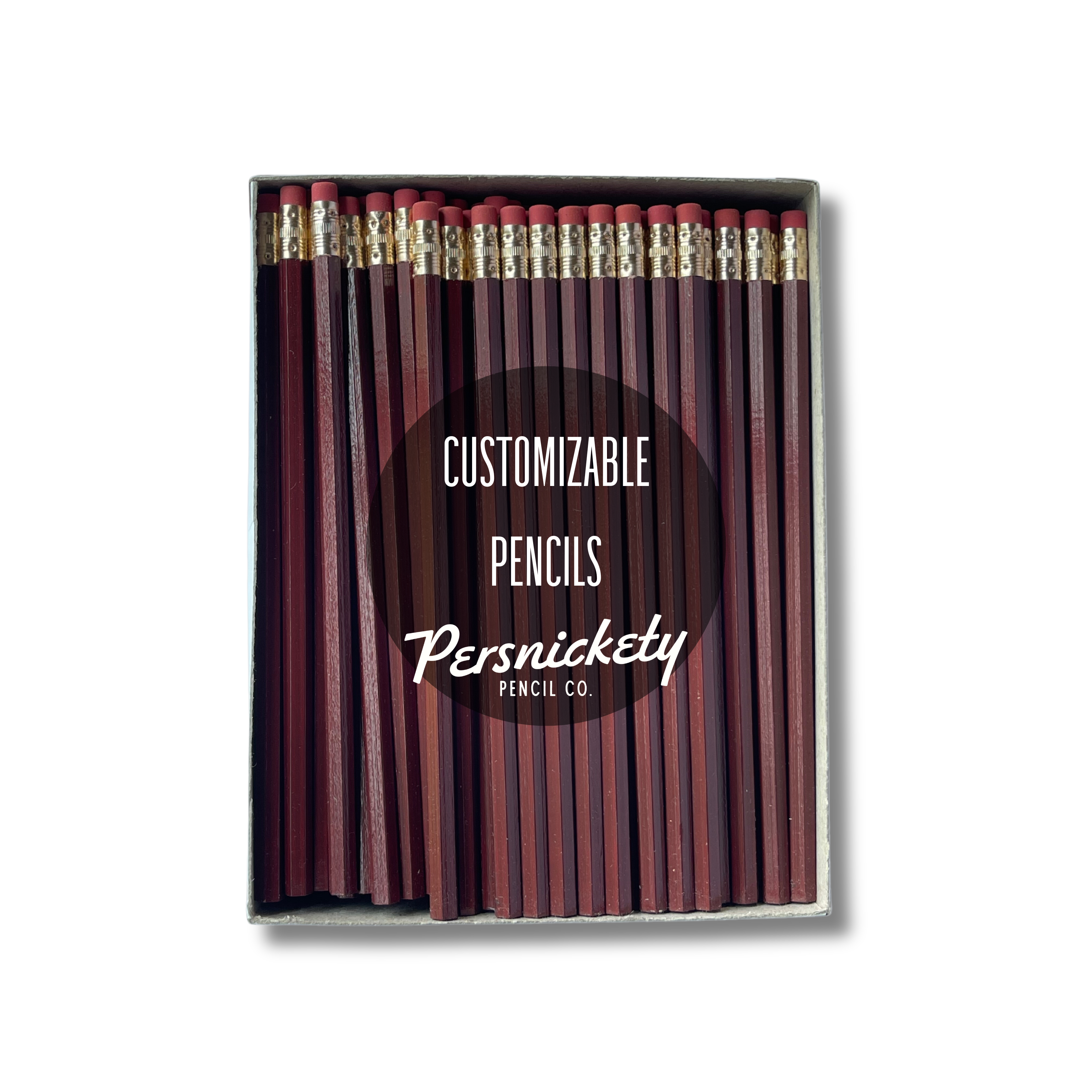 Burgundy Pencils