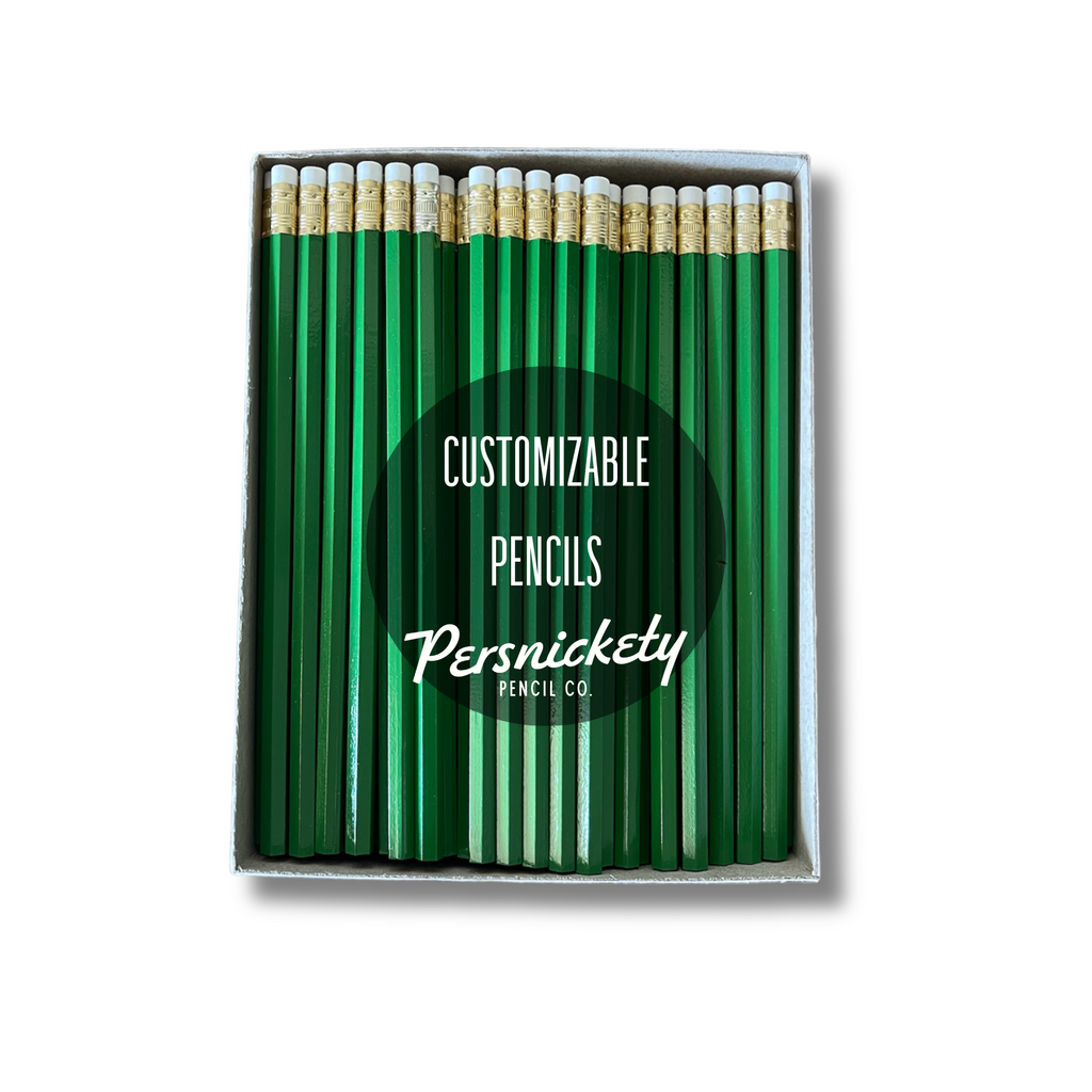 Kelly Green Pencil / White Eraser