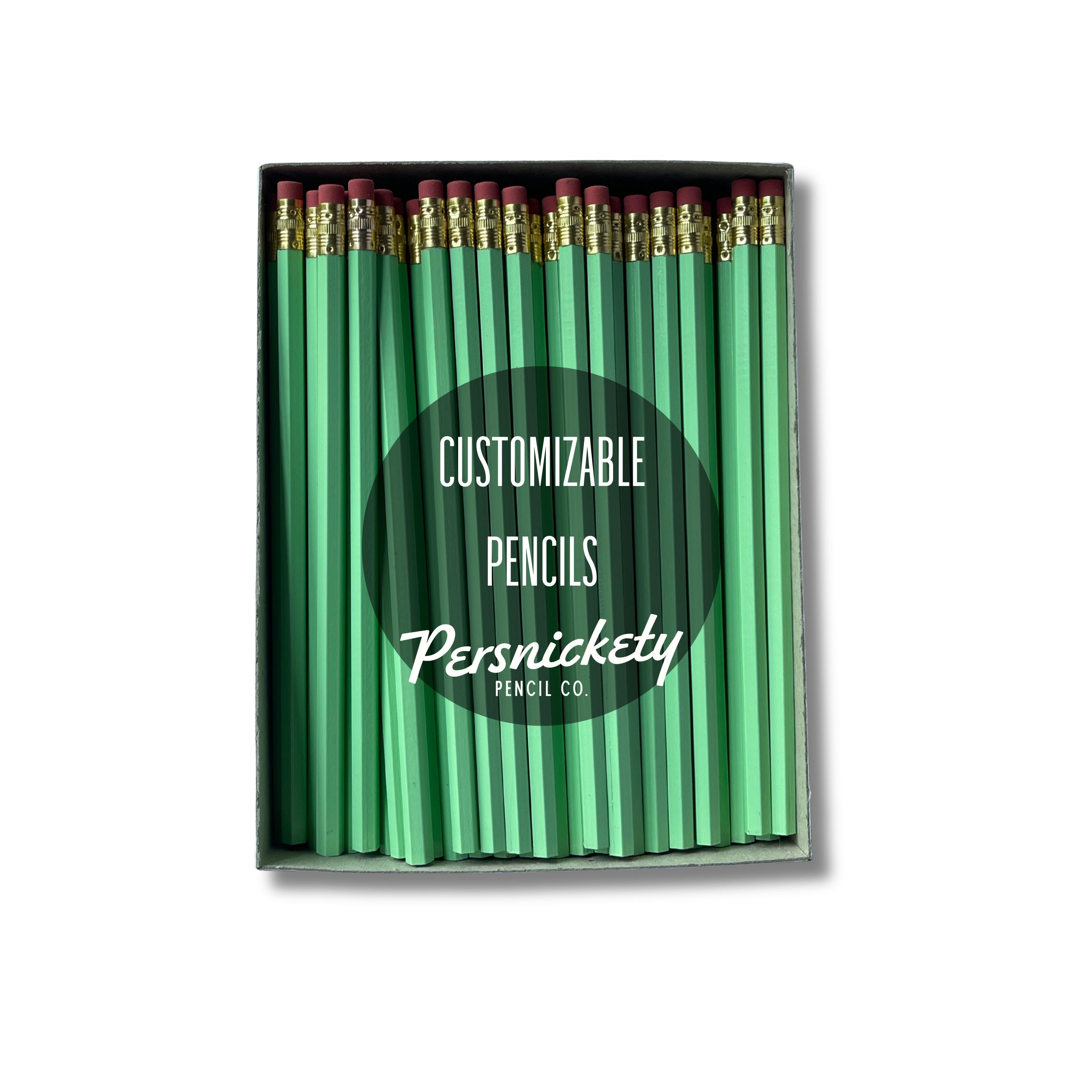 Pastel Green Pencils